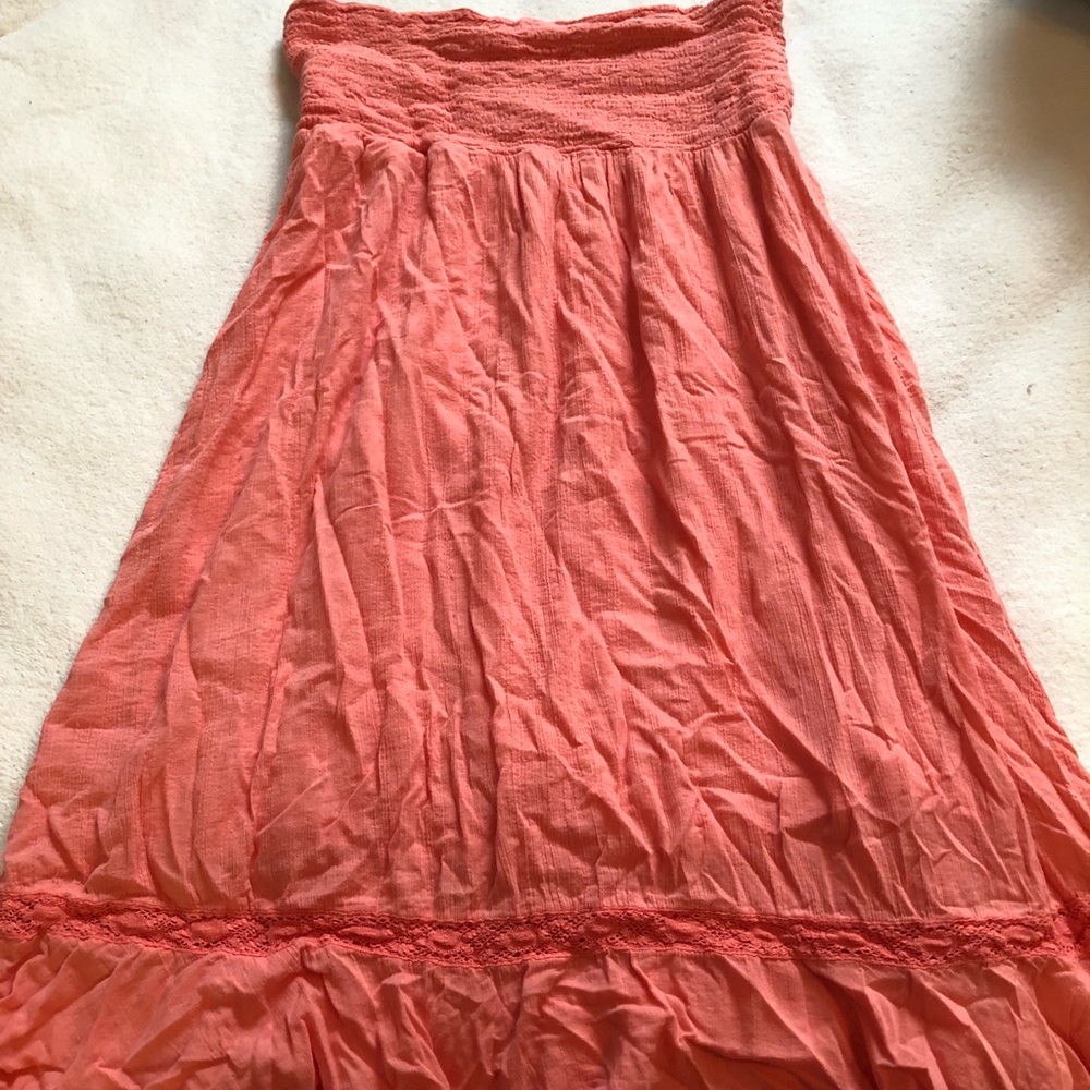Beach outerwear tube top coverup dress